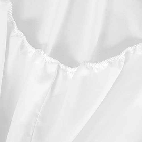 H by Frette Sateen Standard Bed Bundle Twin - All-White Luxury Bedding Set