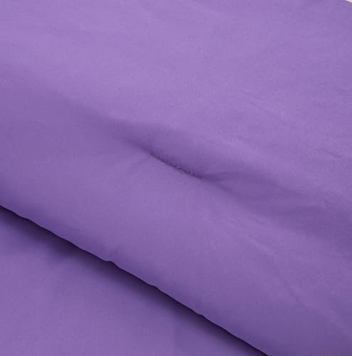 MWMWMW 5 Pcs Purple Comforter Set for Girls Twin