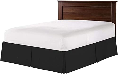 Box Pleated Bed Skirt 14 Drop - King Size 76X80 1