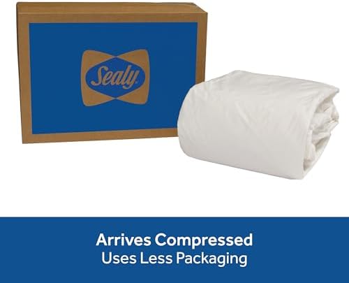 Sealy Complete Protection Mattress Protector Queen Size White 1
