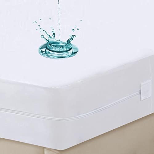 Parkdeny Twin Waterproof Mattress Cover Breathable Noiseless