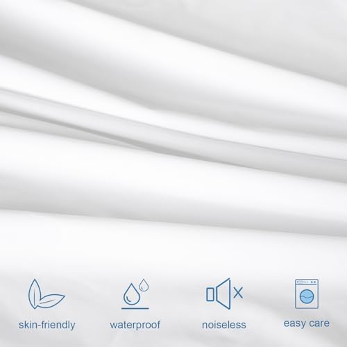 2 Pack Twin Mattress Protector Waterproof Noiseless