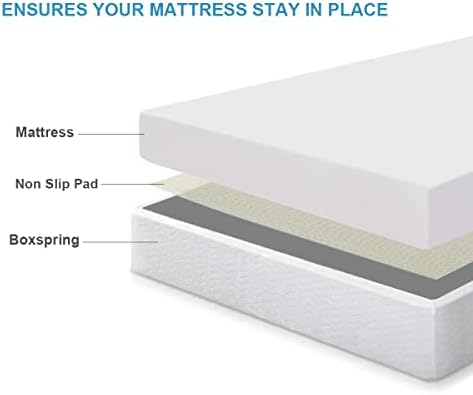 i frmmy Non Slip Mattress Pad for Twin Size