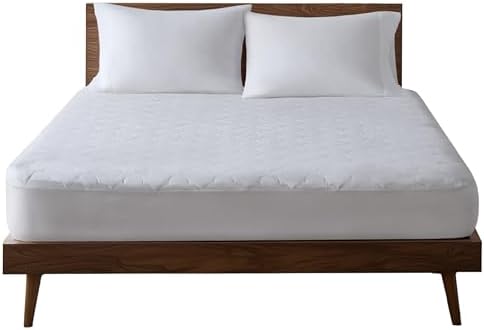 Sleep Philosophy Twin Mattress Pad - Cotton Breathable Quilted Protector
