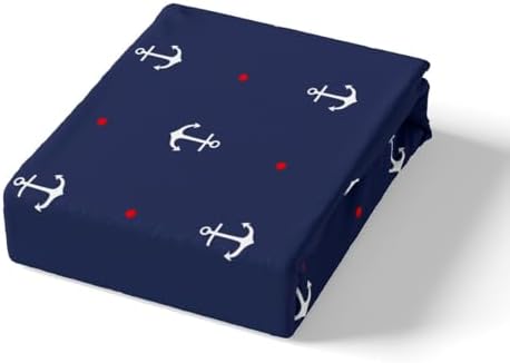 Castle Fairy Anchor Print Kids Sheet Set Full Size