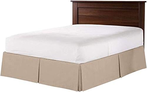 Box Pleated Bed Skirt 14 Drop 100 Pure Cotton