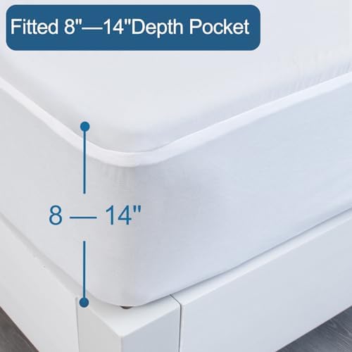 SPRINGSPIRIT Twin XL Mattress Protector Waterproof 1