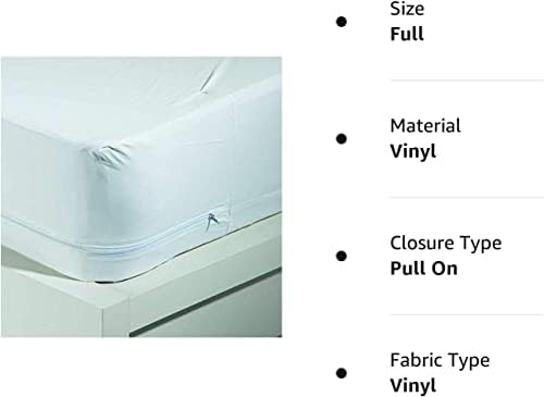 Home Expressions 4Gauge Vinyl Mattress Protector Queen Size