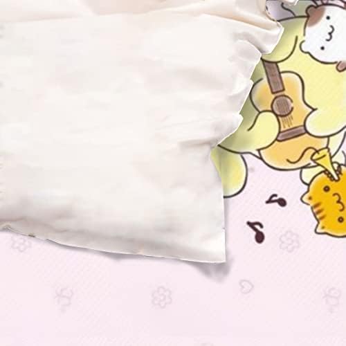 DIEZ Cartoon Pompompurin 3D Bedding Set 3 Piece