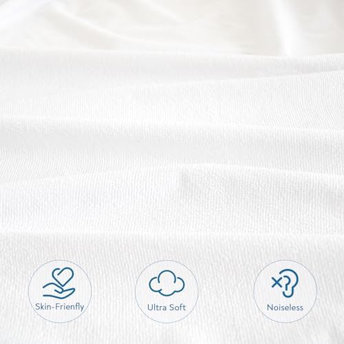 2 Pack Queen Mattress Protector Waterproof and Breathable