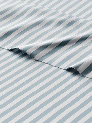 CGK Unlimited Kids Green Pinstripes Twin 3-Piece Sheet Set