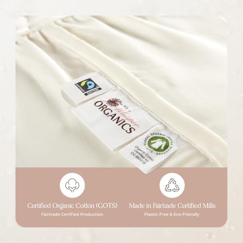 Whisper Organics 100 Organic Mattress Pad Cal King