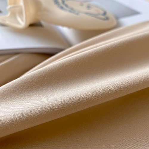 MOOWOO 3-Piece Duvet Cover Set with Zipper Closure