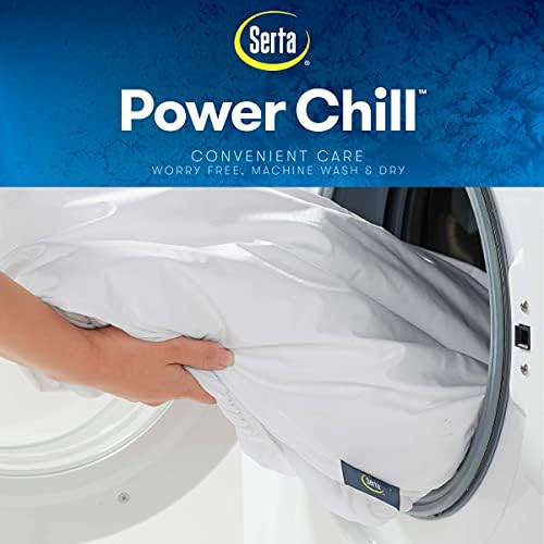 Serta Power Chill King Size Waterproof Mattress Cover 1