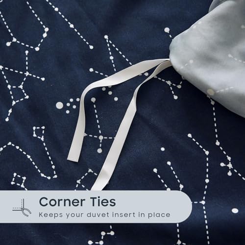 Wake In Cloud Duvet Cover Set - Galaxy Space Constellation Stars