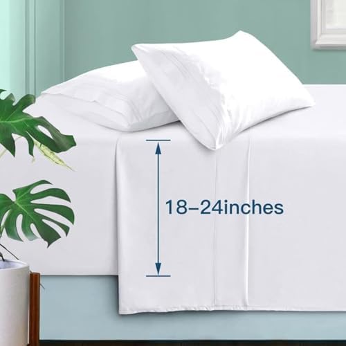 Manyshofu Extra Deep Pocket 4-Piece Sheet Set for Kids Bed