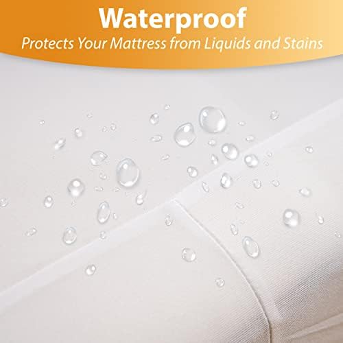 CrystalTowels Ultimate Zippered Waterproof Mattress Protector Full Size