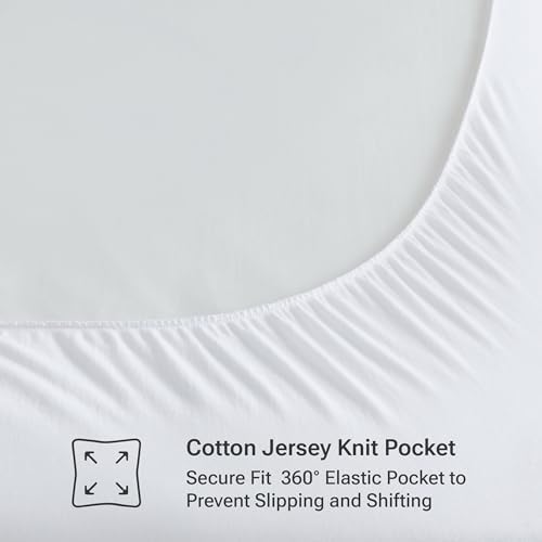 Sleep Philosophy Twin Mattress Pad - Cotton Breathable Quilted Protector