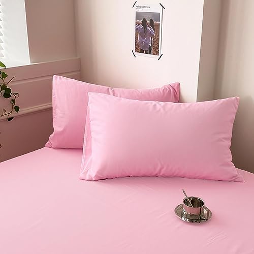 Nanko Queen Size Pink Comforter Set Plush 88x90 inch