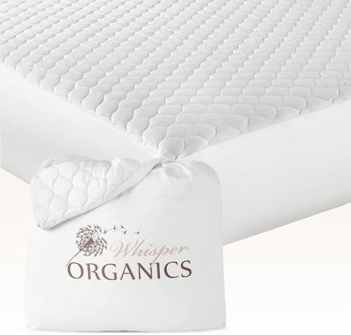 Whisper Organics 100 Cotton Mattress Pad Twin XL