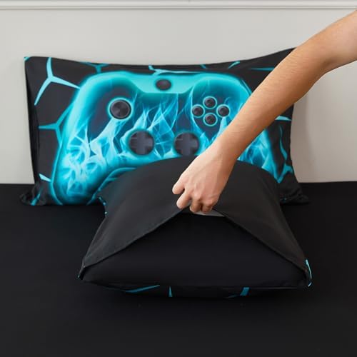 ZRNBAST Game Console Comforter Set for Kids 1