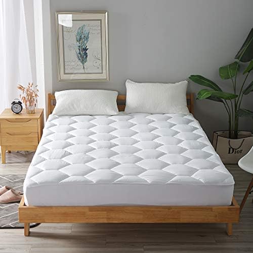 Favorland King Mattress Pad Deep Pocket Ultra Soft