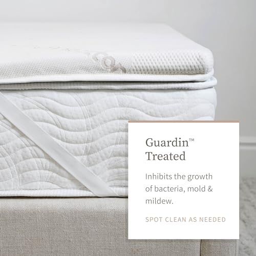 Saatva Graphite Memory Foam Mattress Topper 3 Inch Queen