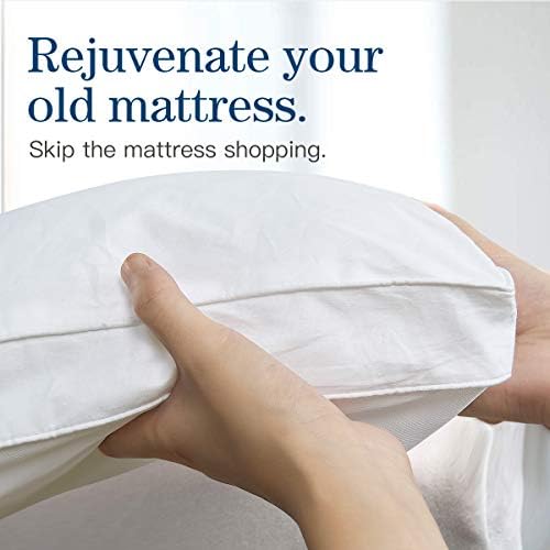 COONP Queen Mattress Toppers Cooling Plush Pillowtop with Deep Pocket