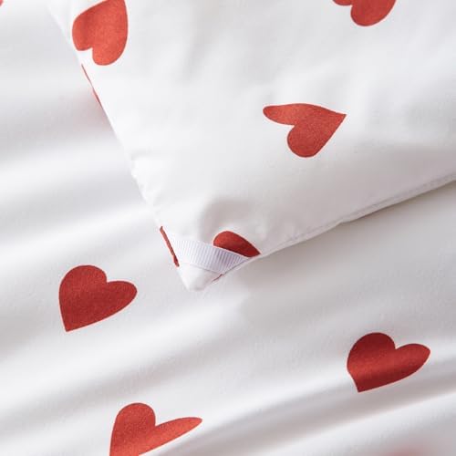 Nayoroom Kawaii Heart Comforter Set Queen Size