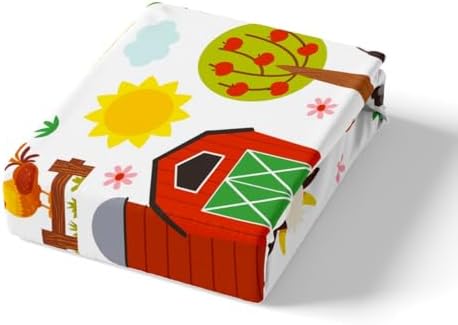 Feelyou Cartoon Tractor Duvet Cover Set Twin Size