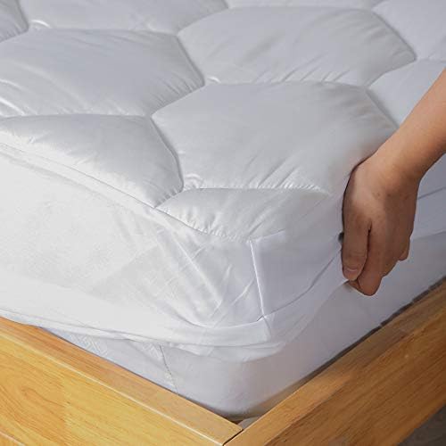 Favorland King Mattress Pad Deep Pocket Ultra Soft