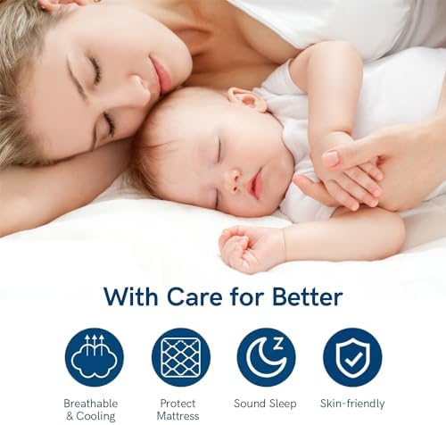 ELEMUSE Super Queen Mattress Topper for Back Pain 1