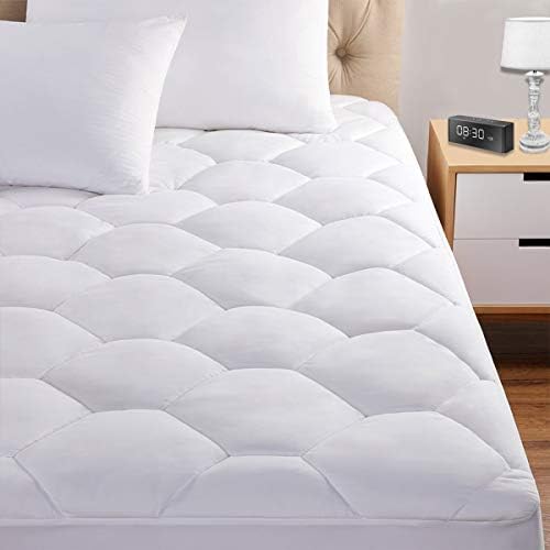 Favorland King Mattress Pad Deep Pocket Ultra Soft