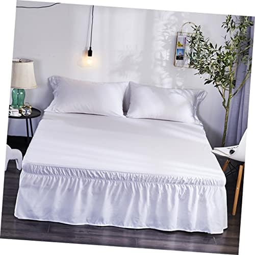 Elastic Dust Bed Skirt with Pleated Design