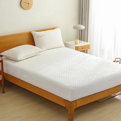 Reaks Queen Size Mattress Protector with Zipper