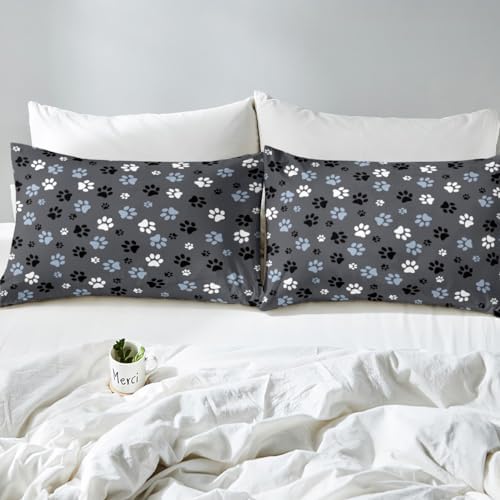 Feelyou Kawaii Dog Duvet Cover Set Twin Size