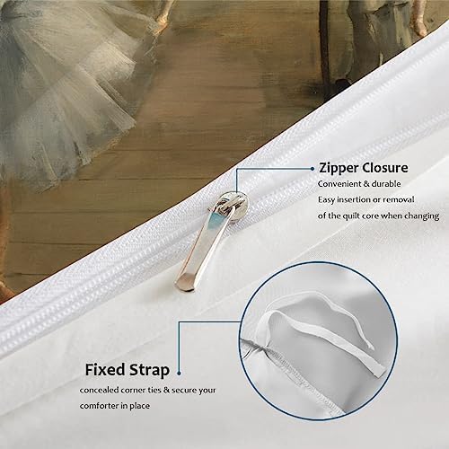 HOBBOY Classic Duvet Cover Set Edgar Degas Design Twin XL