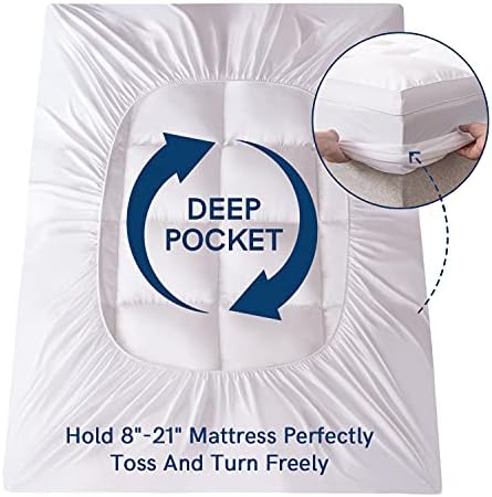 ELEMUSE Full XL Mattress Topper for Back Support