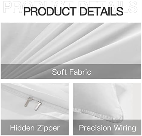 DIEZ Girls Cute 3D Printed Anime Bedding Set 3 Pieces