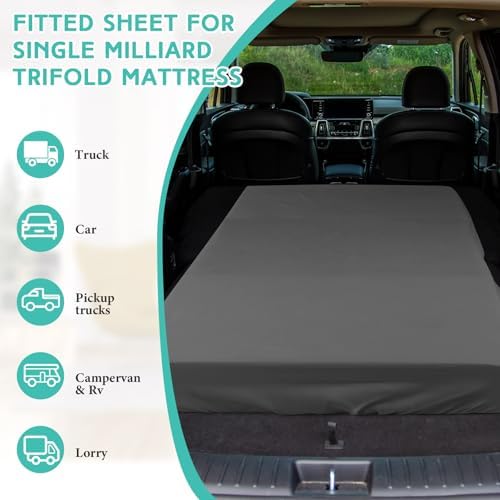 HunnmingRe 2-3 Inch Mattress Topper Cover