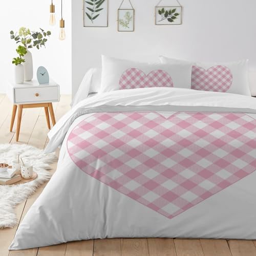 LooPoP Valentine Comforter Set California King 3-Piece