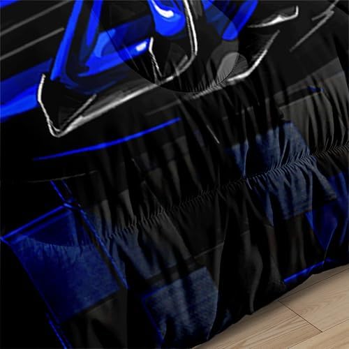 Race Car Comforter Set Twin Size for Boys