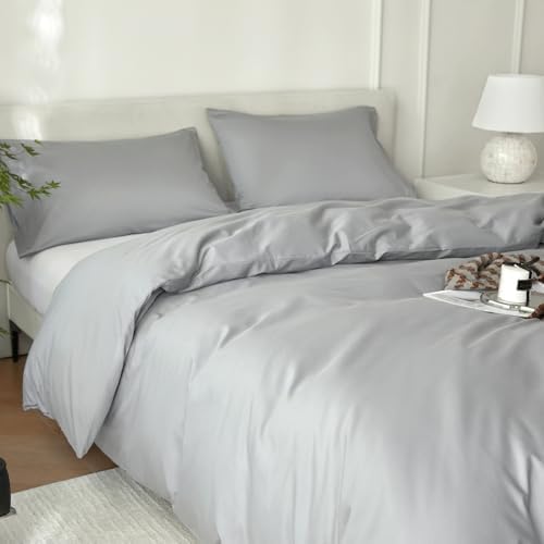 DCSKY Duvet Cover Set 3PCS Organic Cotton 104x90