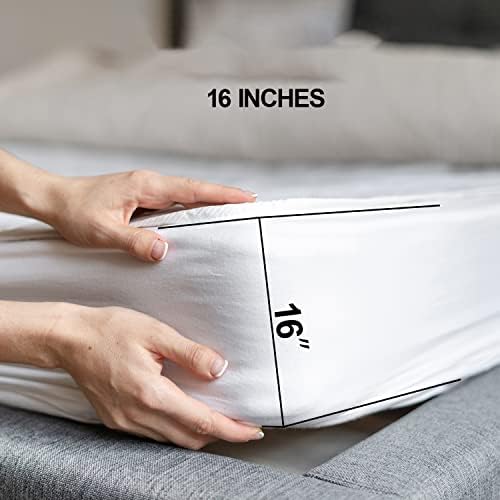 AILONEN Axolotl Fitted Sheet Set Twin Size 3 Pieces