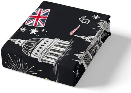 Feelyou Girls Big Ben Duvet Cover Set 1