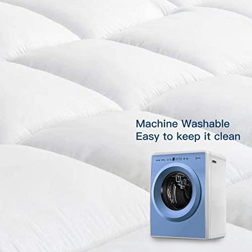 COONP Queen Mattress Toppers Cooling Plush Pillowtop with Deep Pocket