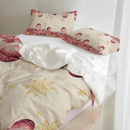 LooPoP Christmas Comforter Set California King Size