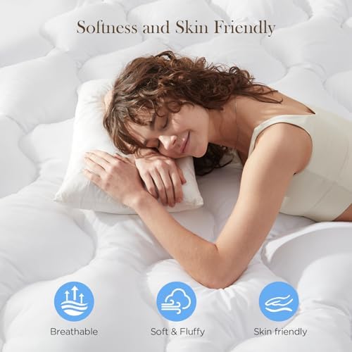 Decroom 3 Inch Memory Foam Mattress Topper Twin Size