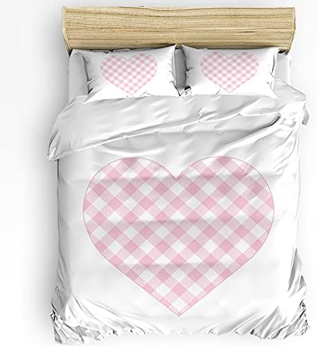 LooPoP Valentine Comforter Set California King 3-Piece