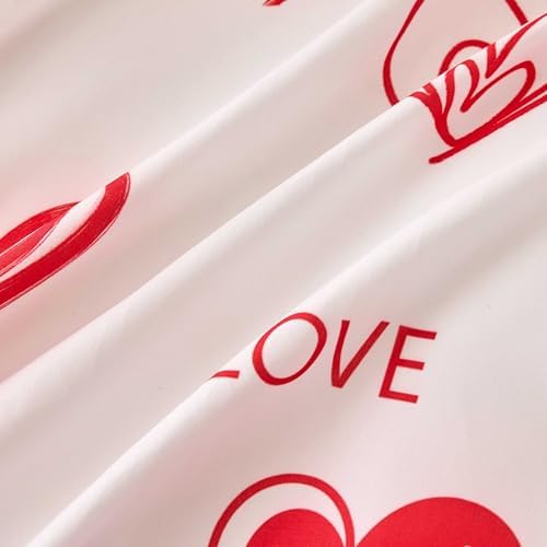 Love Heart Duvet Cover Set for Valentines Day 1